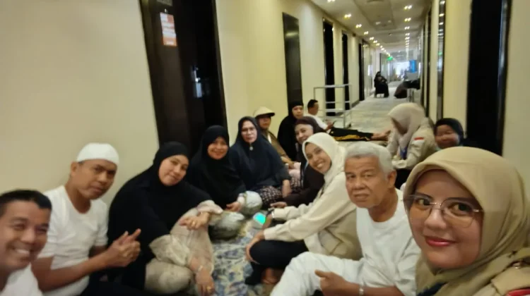 Kloter Tujuh Padang Perkuat Ruhiyah Jasadiyah Jelang Wukuf