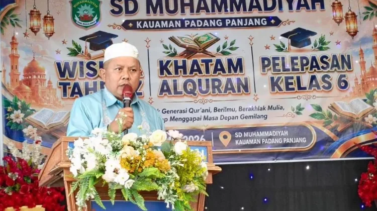 SD Muhammadiyah Padang Panjang Gelar Wisuda Tahfidz dan Khatam Al-Qur’an