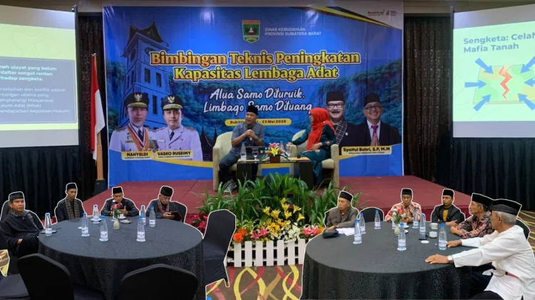Kantor Pertanahan Bukittinggi Dukung Penguatan Kapasitas Lembaga Adat