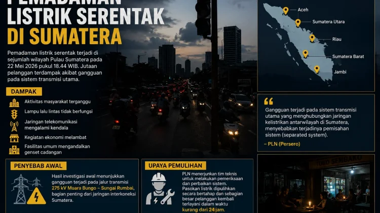 Pemadaman Listrik Serentak di Sumatera, Dampak dan Upaya Pemulihan