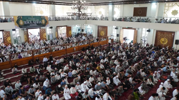 Padang Panjang Gelar Shalat Idul Adha 1447 H, 677 Hewan Kurban Disembelih