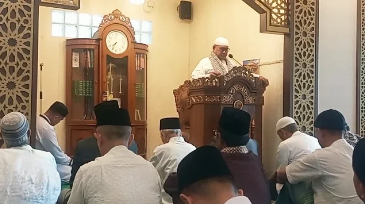 Perayaan Shalat Idul Adha 1447 H di Masjid Ar-Raudhah Berlangsung Khidmat