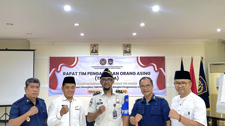 Kanim Agam Gelar Rapat TIMPORA Tingkat Kota Padang Panjang