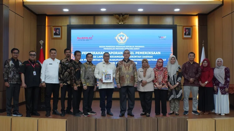 Padang Panjang Raih WTP ke-10 dan Peringkat 2 Tindak Lanjut LHP BPK Sumbar