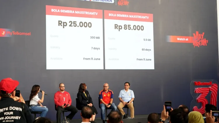 Telkomsel dan TVRI Hadirkan Piala Dunia 2026 Fleksibel Digital melalui MAXStream