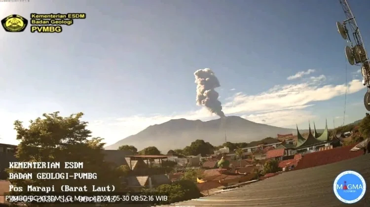 Erupsi Marapi 2.000 Meter, Status Waspada Level II