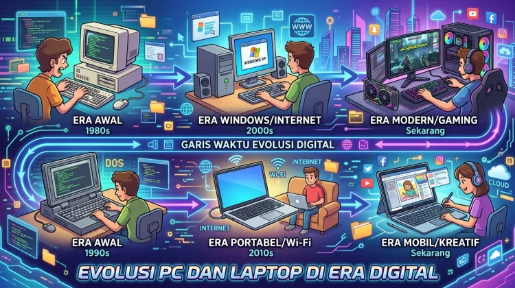 Evolusi PC dan Laptop di Era Digital