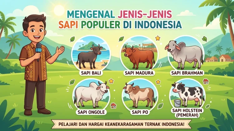Mengenal Jenis-Jenis Sapi yang Populer di Indonesia
