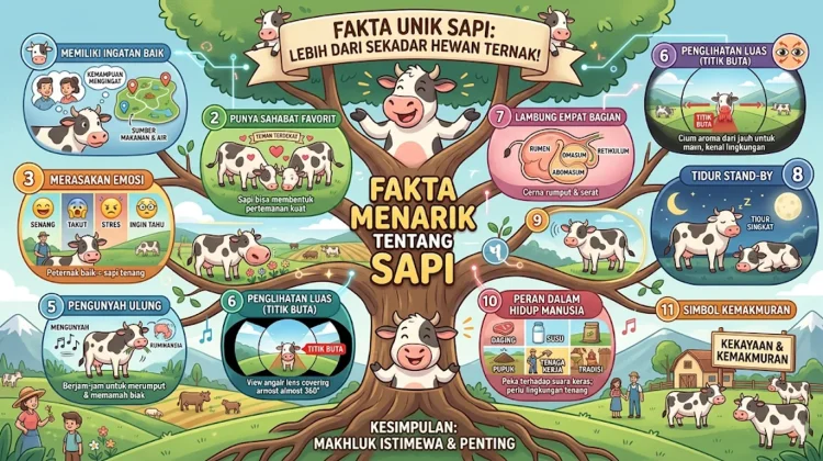 Fakta Menarik tentang Sapi yang Jarang Diketahui