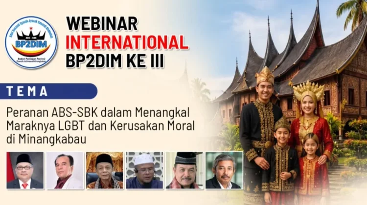 BP2DIM Gelar Webinar Internasional Soroti Fenomena LGBT Minangkabau