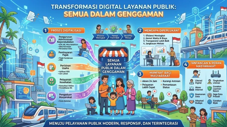 Transformasi Digital Layanan Publik: Semua dalam Genggaman