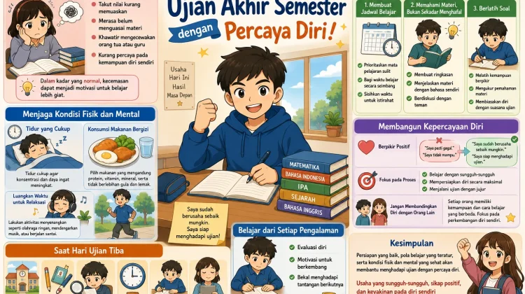 Menghadapi Ujian Akhir Semester dengan Percaya Diri