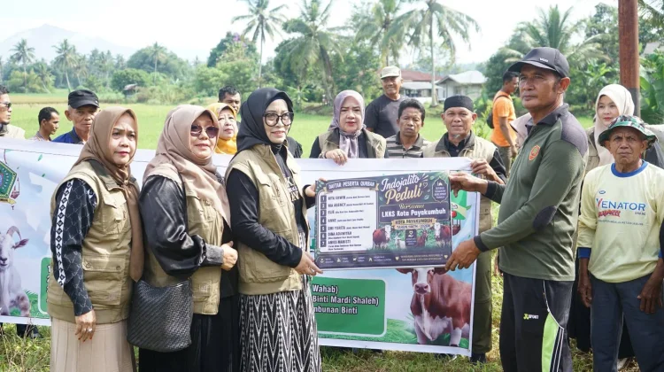 LKKS Payakumbuh Salurkan Qurban Warga Padang Alai