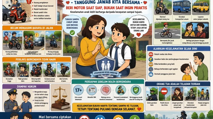 Pemberian Motor pada Anak, "Risiko yang Perlu Dipahami Orang Tua"
