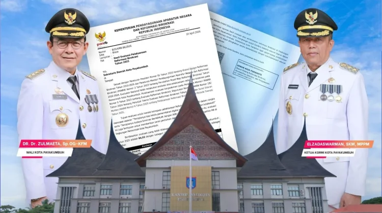 Reformasi Birokrasi Payakumbuh Capai Nilai 84,02