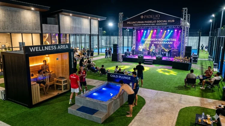 Inovasi Gaya Hidup, "Padelio Social Hub Padukan Turnamen Olahraga dan Konser Musik"