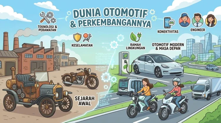 Mengenal Dunia Otomotif dan Perkembangannya