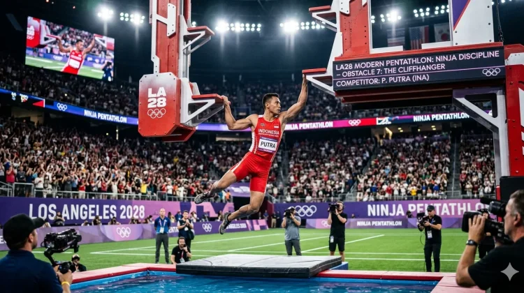 Kompetisi ala Ninja Warrior Resmi Jadi Cabang Olahraga di Olimpiade LA 2028