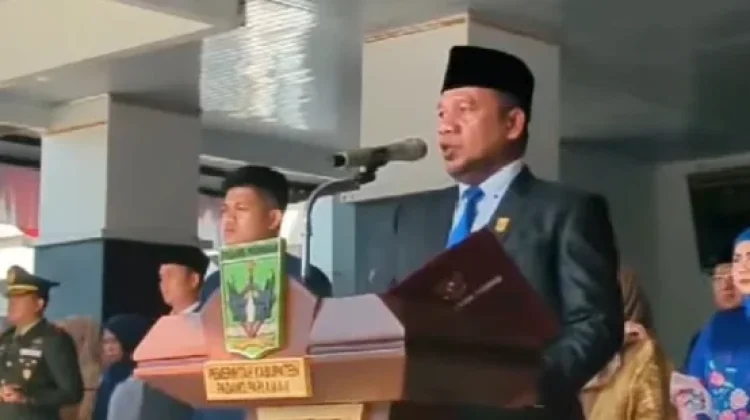 Ketua DPRD Padang Pariaman Baca Pancasila Penuh Wibawa