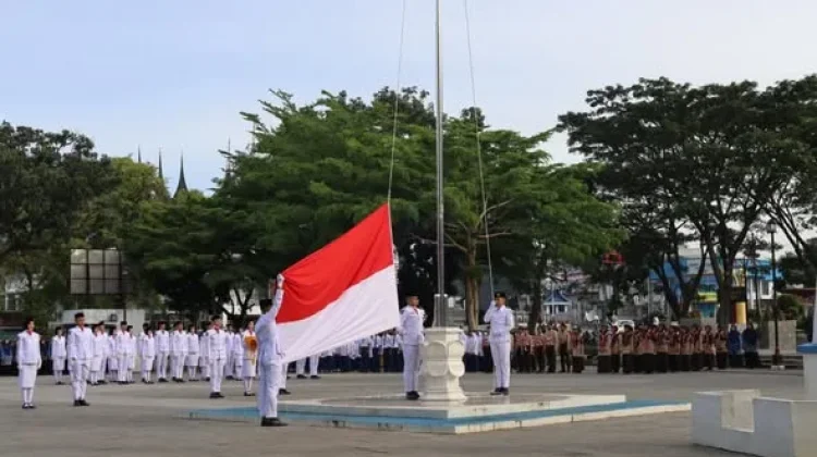 Upacara Peringatan Hari Lahir Pancasila di Lingkup Pemkab Tanah Datar