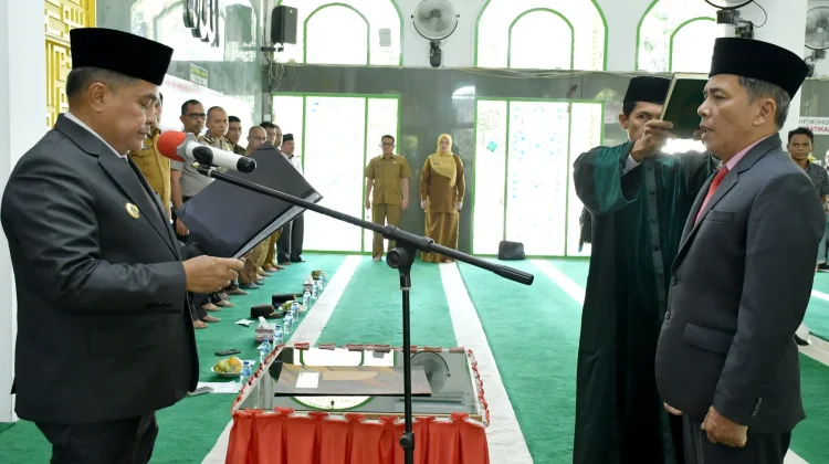 Heri Prasetyo Pimpin Dinas Pertanian, Bupati Agam Titip Misi Besar untuk Petani