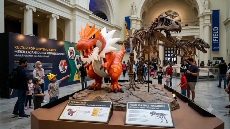 Edukasi Sains Kreatif, "Pokémon Fossil Museum Resmi Dibuka di Field Museum Chicago"