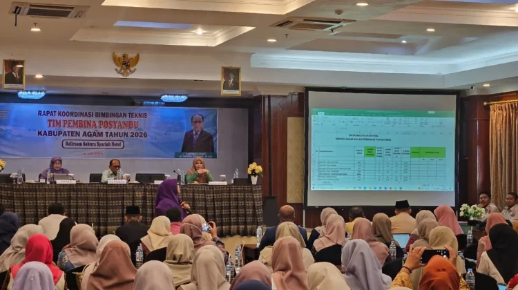 Rakor Lintas Sektor, Dinkes Agam Perkuat Sinergi Pembinaan 896 Posyandu