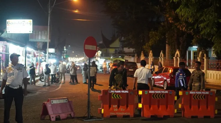 Dishub Padang Panjang Terapkan Rekayasa Lalin di Pasar Pusat, Atur Arus Kendaraan