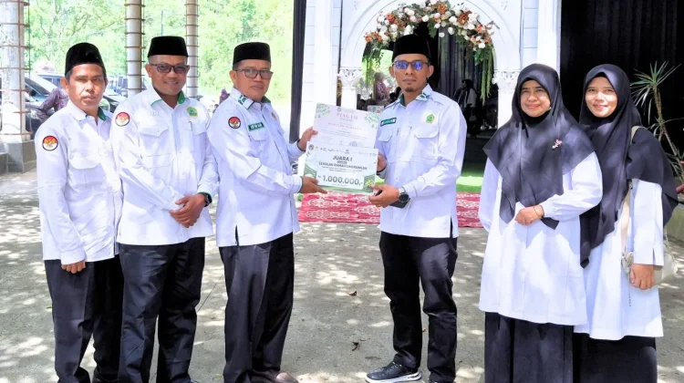 MTsN 3 Lima Puluh Kota Raih Juara I Lomba Video Sekolah Ramah Lingkungan