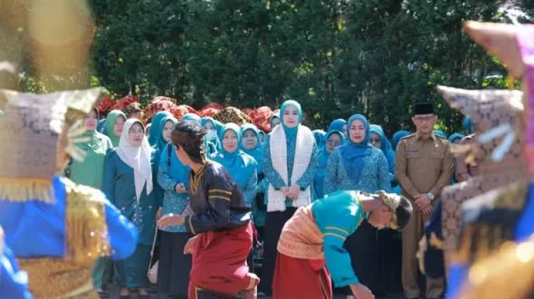 Penilaian Gerakan PKK Tingkat Sumbar 2026 di Nagari Paninjauan