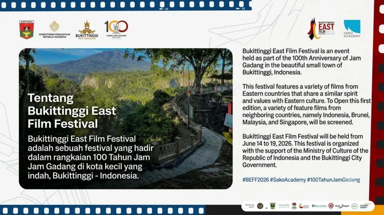 Bukittinggi Meriahkan 100 Tahun Jam Gadang dengan East Film Festival
