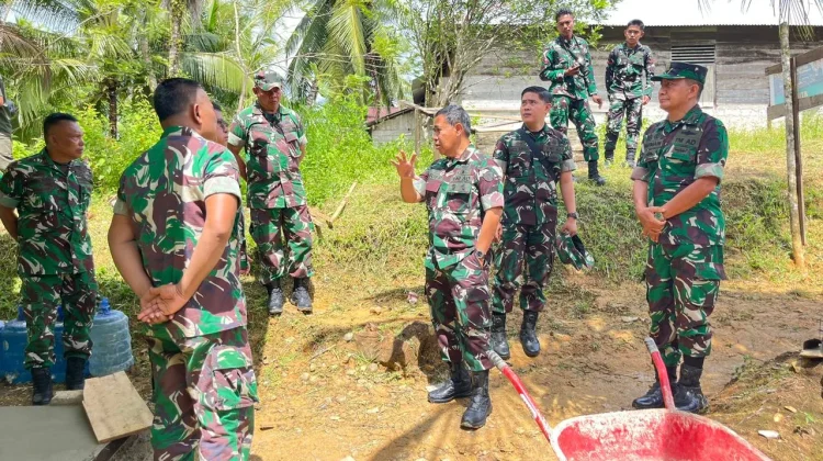 Wadanpusterad Apresiasi Karya Bakti TNI AD, Warga Mentawai Sejahtera