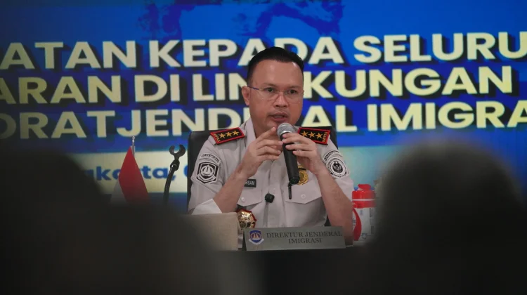 Dirjen Imigrasi Tegaskan Fokus Kerja, Tinggalkan Budaya Lama Tak Patut