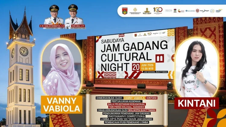 Jam Gadang Cultural Night Meriahkan Peringatan 100 Tahun Jam Gadang