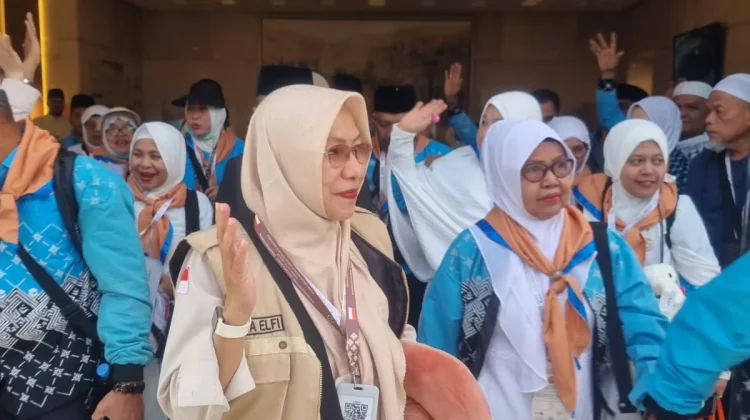 Perjuangan Berbuah Bahagia, Jemaah Haji Kloter 7 Embarkasi Padang  Akhirnya Pulang