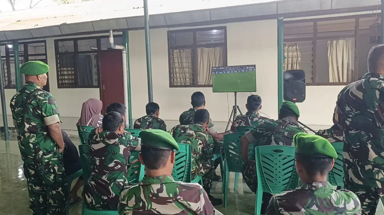 Nobar Piala Dunia 2026 Kodim 0304/Agam, Pererat Kebersamaan TNI dan Masyarakat