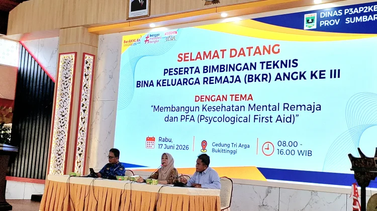 Tangis & Mental Hearth Remaja, Yessi Endriani Dorong Guru Jadi Penolong Pertama