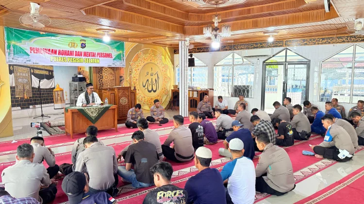 Wakapolres Pesisir Selatan Sebarkan Pesan Hidayah Dan Keberkahan Hidup