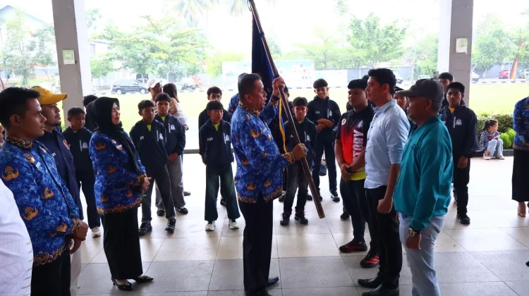 Wakili Sumbar SSB Victory FS Dilepas ke Kejurnas KONI Pusat