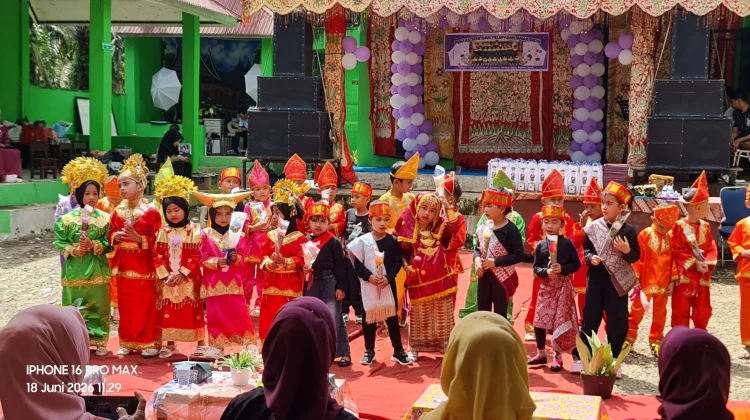 TK Abdul Majid Pasaman Gelar Pensi dan Perpisahan Peserta Didik