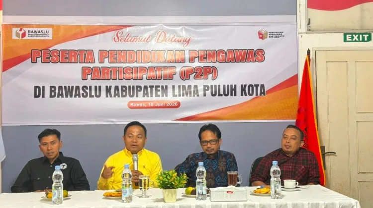 Bawaslu Limapuluhkota Perkuat Pengawasan Partisipatif menuju Pemilu 2029