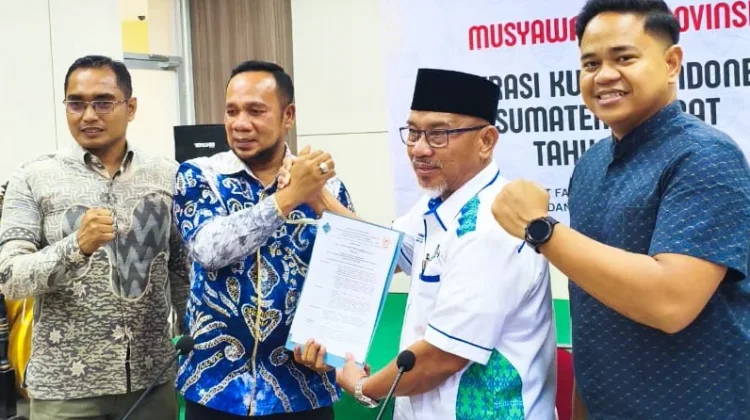 Aprinaldi Sah jadi Ketua Pengprov Ferkushi Sumbar Periode 2026-2030