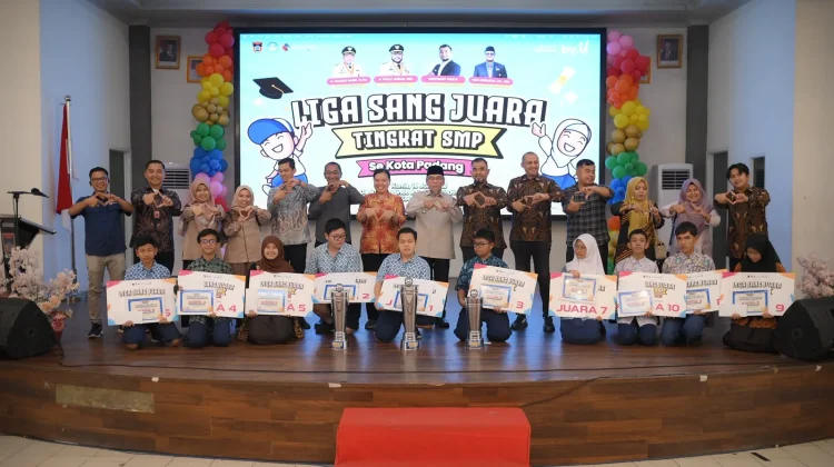 Telkomsel Gelar Liga Sang Juara SMP Padang