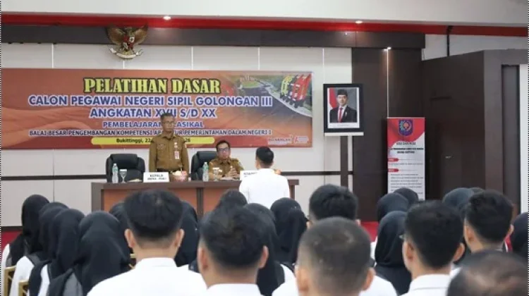 161 CPNS Ikuti Latsar Golongan III di BBPKA-PDN I