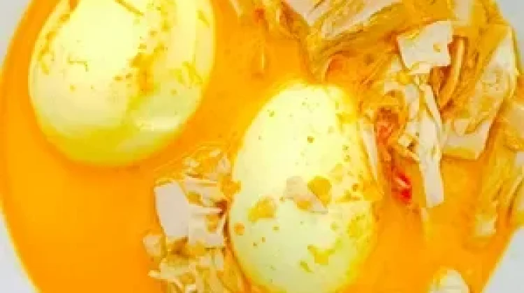 Gulai Cubadak/nangka campur Telur Rebus