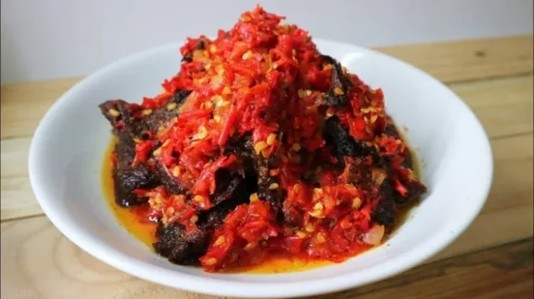 Dendeng Balado yang Nikmat, Gurih, dan Renyah