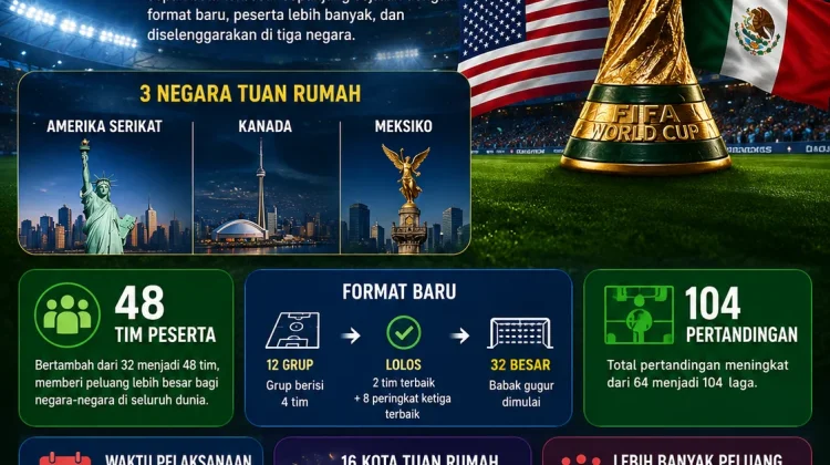 Piala Dunia 2026 Turnamen Sepak Bola Terbesar dengan Format Baru