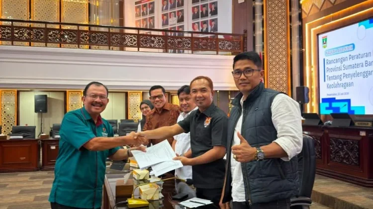 Sumbar Revisi Regulasi Keolahragaan, Pembaharuan Perda Sedang Dibahas