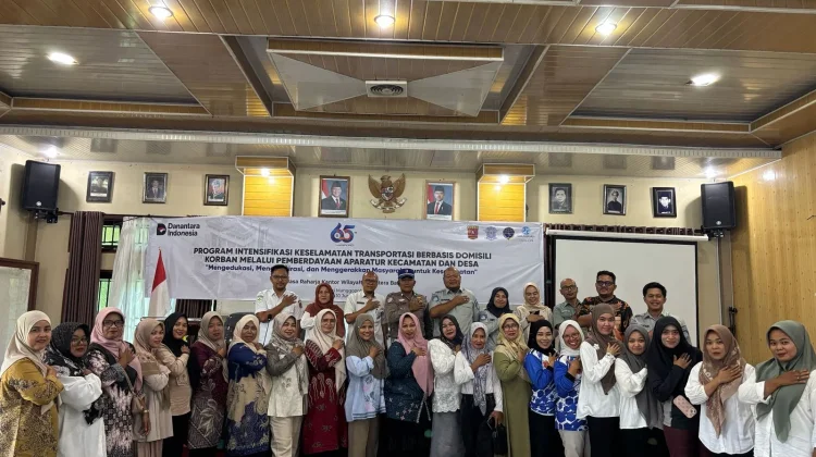 Jasa Raharja Bukittinggi FLLAJ Gelar Kampanye Keselamatan