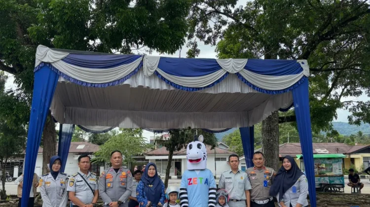 Jasa Raharja Bukittinggi Perkuat Keselamatan SD Pauh Sikaping